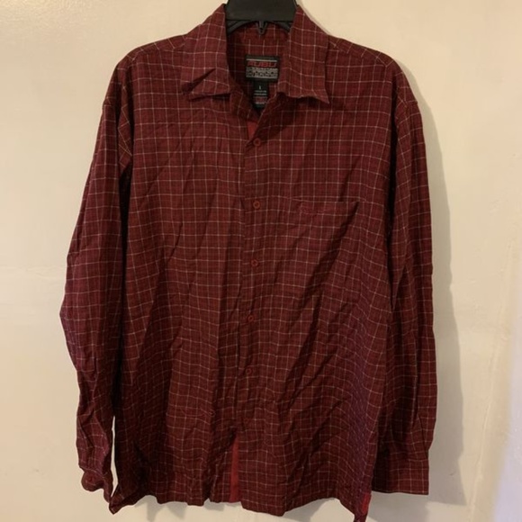 Fubu Men’s Casual Button Front Shirt Size Large - Picture 1 of 5